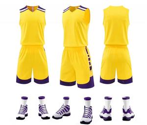 Hot Sale Customized Basketball Uniforms Breathable <b>Blue</b> Black Polyester Sportswear Sizes XS to 5XL Sublimation Printed - Product Image 5