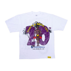 เสื้อยืดฮิปฮอปผ้าฝ้าย 100% พิมพ์ลายสกรีนแบบขายส่ง สำหรับทุกเพศ เป็นมิตรกับสิ่งแวดล้อม ระบายอากาศได้ดี - Product Image 1