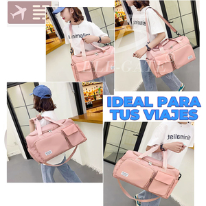 Borsa da Viaggio Impermeabile con Chiusura a Cerniera e Spazio per Scarpe - Product Image 2