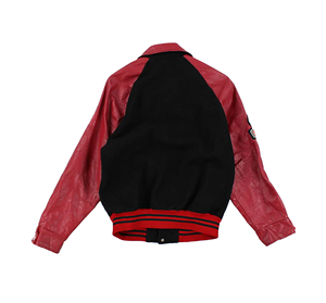 Chaqueta Bomber de Lona Premium para Hombre, Estilo Deportivo Vintage, Cuello Alto Chicago, Secado Rápido, Diseño Sólido - Product Image 2