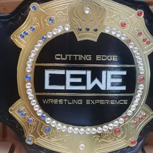 ¡CINTURÓN DE CAMPEÓN PERSONALIZADO! Cinturón de Campeonato de Lucha Libre NEW WORLD CEWE 2025 - Product Image 1