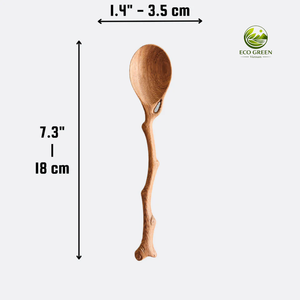 Handcrafted Classic <b>Branch</b> <b>Tree</b> Wooden Spoon with Long Handle Durable & Eco-Friendly for Business Gifts - Product Image 5