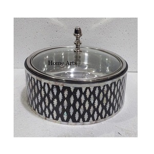 Cazuela de la mejor calidad, olla caliente de madera y fregona, olla caliente con acero martillado Li y perilla en forma de pájaro, olla caliente para alimentos - Product Image 3