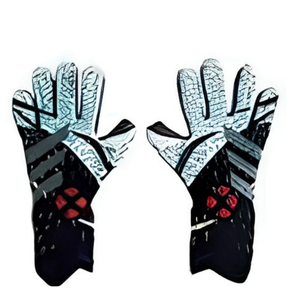 Gants de gardien de but de football professionnels en latex respirant unisexe avec fermeture à enfiler, durables pour l'entraînement au football - Product Image 1