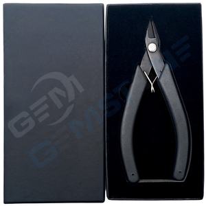 GEMSTONE ENTERPRISES 6 Pinces professionnelles pour la pose de kératine, en acier inoxydable, outil pour extensions de cheveux, logo personnalisé, durable - Product Image 6