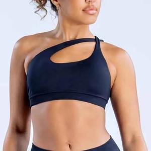 Nuevo sujetador de Yoga transpirable, diseño personalizado, Sujetador deportivo de nailon Spandex para mujer, sujetador elegante de calidad superior para mujer al por mayor - Product Image 3