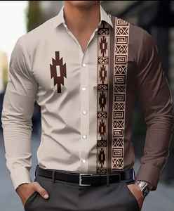 Chemise d'été pour homme de qualité supérieure, écologique, avec appliques, confortable et élégante - Product Image 1