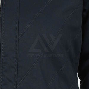 High Quality Women's Reversible <b>Quilted</b> Bomber <b>Jacket</b> Polyester/Cotton Stand Collar Solid <b>Pattern</b> Knitted Zipper Autumn - Product Image 6