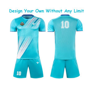 Conjunto de Camiseta de Fútbol OEM de Alta Calidad, Ropa Deportiva Transpirable con Logotipo del Equipo Personalizado, Uniformes Estampados - Product Image 3