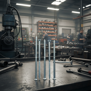 Vis à bois à tête fraisée en acier au carbone haute résistance modèle PDC 2, filetage grossier, pointe aiguë, oxyde noir, métrique/pouce, classe 4 DIN ISO - Product Image 1