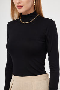 ROPA INTERIOR DE CUERPO DE MANGA LARGA DE CUELLO ALTO ROPA INTERIOR DE MUJER - Product Image 5