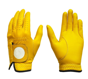 Gants de golf de la meilleure qualité fabriqués et personnalisés Gants de golf en cuir Cabretta pour hommes - Product Image 1
