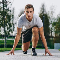 Chemises de sport à col rond pour hommes, manches courtes, séchage rapide, t-shirt de sport athlétique, évacuation de l'humidité, performance active, 100% coton