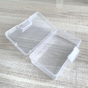 Nhà sản xuất bán buôn hình chữ nhật hộp lưu trữ trong suốt PP nhựa trường hợp thẻ kinh doanh ABS và PC tiêm đúc - Product Image 1