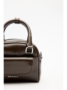Sac Boston Mini Personnalisé avec Logo, Sac à Main Bandoulière en Cuir PU pour Femme, Marque Privée OEM ODM - Product Image 3