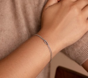 Bracelet double chaîne serpent Bijoux d'amitié parfaits - Product Image 1