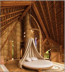 40HC qui respecte l'environnement a préfabriqué la conception en bambou de Chambre des vacances 65sqm NB02 pour des vacances - Product Image 3