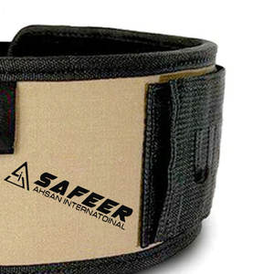 Levantamiento de pesas Heavy Pro Palanca Hebilla Gimnasio Cinturón Nylon Grueso y 4 pulgadas de ancho Cinturones fuertes Nylon Levantamiento de pesas - Product Image 6