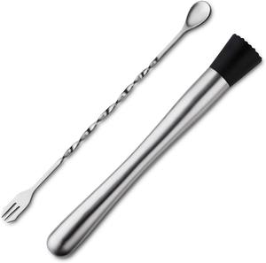 Ensemble d'outils de bar à cocktail de qualité supérieure, kit de barman en acier inoxydable avec tous les accessoires de bar ensemble de 8 pièces - Product Image 6