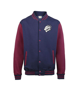 2024 Custom Baseball Letterman Varsity <b>Jacket</b> for Men Women High Quality Embroidered Stand Collar with Leather Sleeves <b>Jackets</b> - Product Image 2