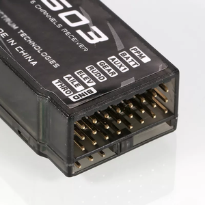 Receptor de Largo Alcance S603 2.4G 6CH DSMX DSM2 con Doble Antena y Salida PPM RC RX - Product Image 3