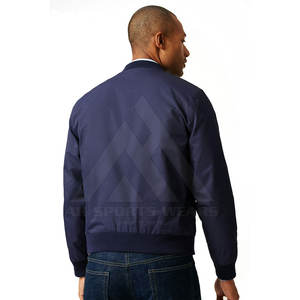 Nuevas llegadas al por mayor de los hombres chaqueta de bombardero de los jóvenes ropa informal personalizada hombres chaqueta de Bombardero - Product Image 6