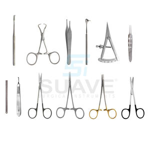 ชุดเครื่องมือผ่าตัดเสริมจมูก12ชิ้นเครื่องมือผ่าตัดพลาสติก - Product Image 6