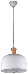 Bobina da 15 metri di cavo tessile decorativo blu opaco (CIR62CM29) - Product Image 2