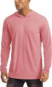 Sweat-shirts décontractés pour hommes en coton 100% écologique respirant avec poche, coupe régulière, couleur unie, effet délavé - Product Image 3