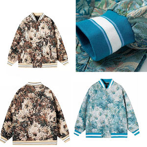 Chaquetas universitarias de secado rápido personalizadas de estilo callejero para hombre, precio razonable, cuello levantado, diseño impreso a la moda para el invierno - Product Image 4