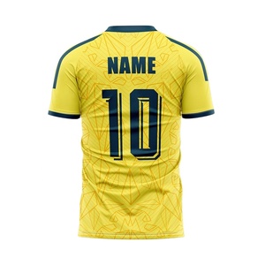 Camiseta de fútbol personalizada de manga corta, uniforme de fútbol personalizado, camiseta de fútbol sublimada, gran venta. - Product Image 1