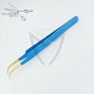 แหนบขนตาปลอมทำจากสเตนเลสมีฉลากตามสั่งแบบแข็งมาใหม่ - Product Image 5