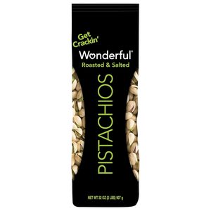 Pistachos Maravillosos con Cáscara, Tostados y Salados, Bolsa de 32 Onzas - Product Image 1