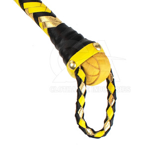 High Quality PU Leather Horse Riding Whip for Outdoor Training Custom Logo Equestrian Riding <b>Flogger</b> for Wholesale Supply - Product Image 3
