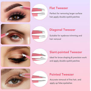 Juego de manicura y pedicura de color y logotipo personalizado novedad juego de pedicura de uñas de acero inoxidable con estuche de cuero popular - Product Image 2