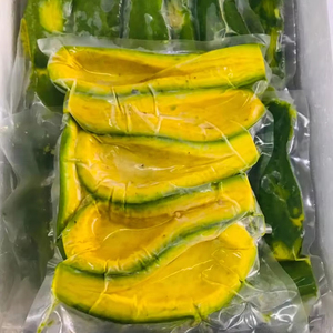 Aguacate Hass congelado rápidamente individualmente (IQF): pelado, en rodajas y listo para uso industrial/Sra. Lima - Product Image 1