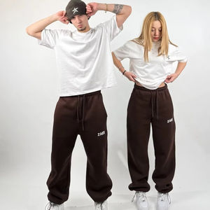 Pantalon Hip-hop 2026, style rétro américain, pantalon décontracté pour femme, pantalon de sport ample, jambes larges, long, uni, tendance, pour femme - Product Image 1