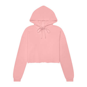 Sweat-shirt à capuche court pour femme de qualité supérieure, logo personnalisé, molleton court, design unique - Product Image 1