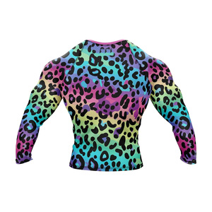 Nouveau design – Rashguard homme respirant et léger à manches longues, couleur unie, avec logo personnalisé et tissu polyester/nylon 2025 - Product Image 2