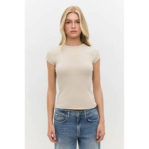 Camiseta de Algodón 100% para Mujer, Corte Casual, Ajustado y Holgado, con Estampado 3D, para Verano, Tallas XS a 5XL - Product Image 1