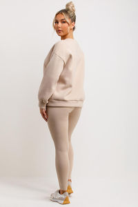 Sudadera con Capucha para Mujer, Diseño Nuevo, Cuello Beige Personalizado, Lazo, Mangas Largas, Invierno, Logotipo Frontal, Impermeable, Transpirable, para Entrenamiento - Product Image 2