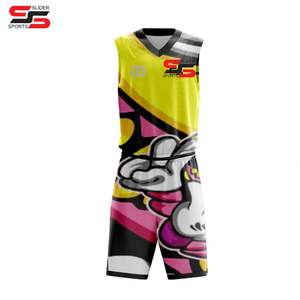 Vêtements de sport Ensembles d'uniformes de basket-ball personnalisés Vente en gros Service OEM Uniformes de basket-ball à vendre - Product Image 4