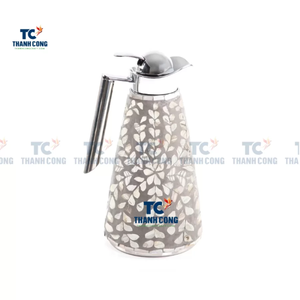 กระติกน้ำร้อนประดับมุกเป็นมิตรกับสิ่งแวดล้อมขวดหุ้มฉนวนทำด้วยมือพร้อมปลอกสำหรับเครื่องดื่มร้อนและเย็น - Product Image 2