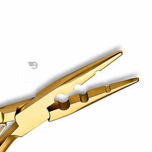 Hair <b>Extension</b> Pliers Micro Nano Ring Crimping Tool for <b>Beads</b> Professional Salon Use Non Slip Grip Precision Tool - Product Image 3