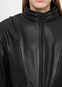 Chaqueta de cuero para mujer de nuevo diseño clásico 2025, chaqueta de cuero para mujer de alta calidad para mujer a la venta - Product Image 5