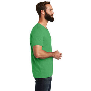 Nueva Camiseta de Jersey Antiencogimiento 100% Algodón, Camisetas con Cuello en V Transpirables - Product Image 6