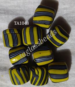 Cuentas de cristal esmeriladas estilo cebra, cuentas indias para pulsera, dijes, caja para hacer joyas, lista para enviar - Product Image 3