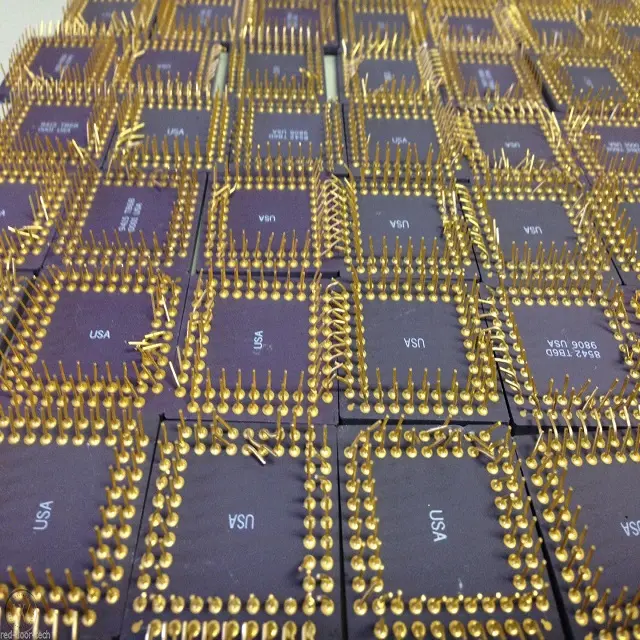 Scrap cpu de cerâmica/processadores/chips de ouro recuperação da placa-mãe scrap