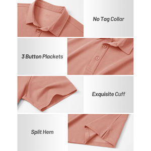 Camiseta Polo Lisa de Manga Corta con Logotipo Personalizado Barata al por Mayor, Camiseta Polo Informal de Alta Calidad 100% Poliéster para Hombre - Product Image 3