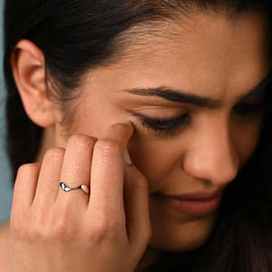 Anillos de Plata de Ley 925 de Primera Calidad para Mujer, Chapados en Rodio con Circonita, Joyería de Boda para Hombre - Product Image 3
